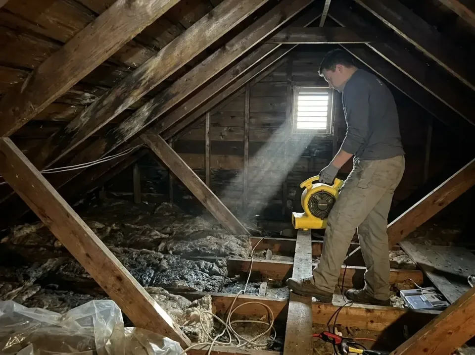 attic-water-damage-drying-proc-007 — frequently asked questions, Emergency Water Extraction & 24/7 Flood Response in Grain V…